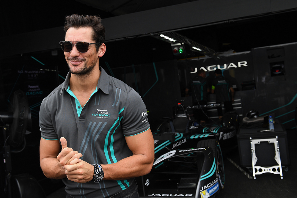 David Gandy at Formula E Hong Kong to support Jaguar's return to racing